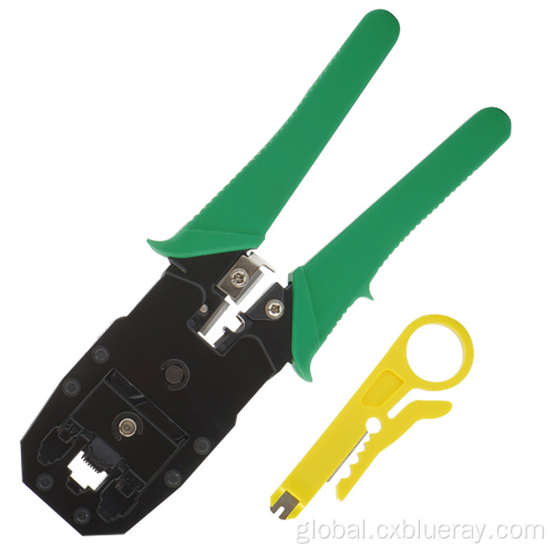 RJ45 Modular Plug with Insert 100 Rj45 Modular Plug Crimping Metal Crimper Manufactory